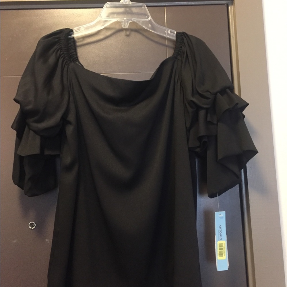 Antonio Melani Black Blouse small